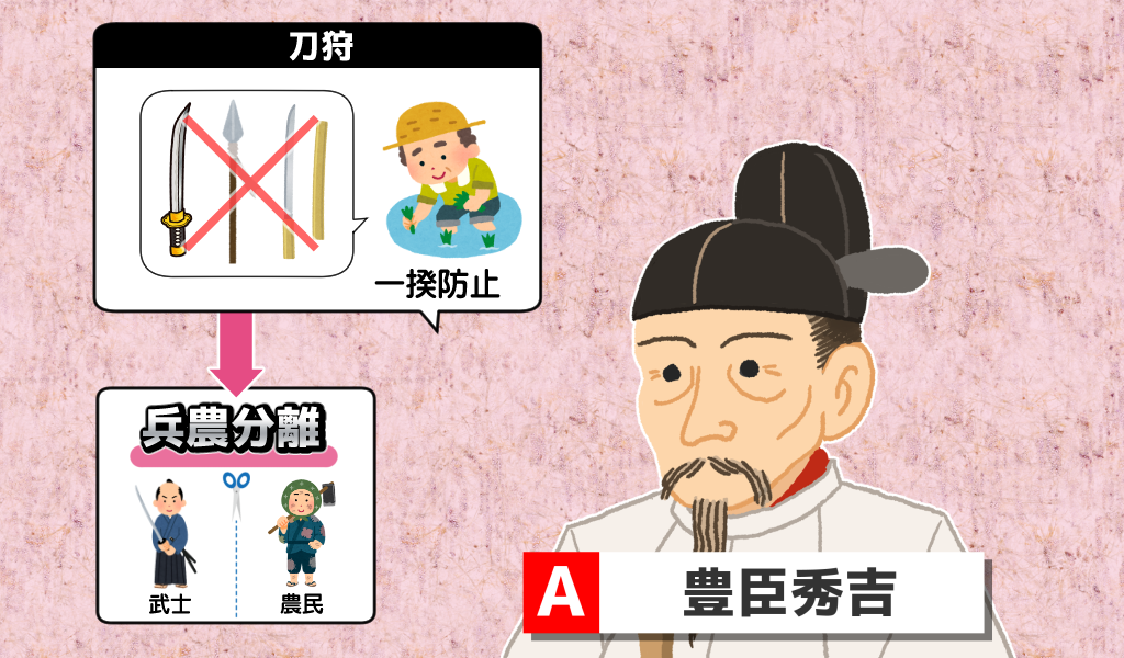 刀狩イラスト
